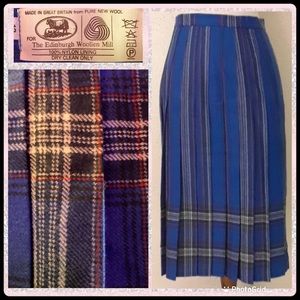 🏁Vintage Edinburgh Woolen Mills 12 Great Britain wool small